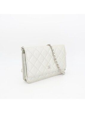 Chanel Quilted Caviar Leather Chain